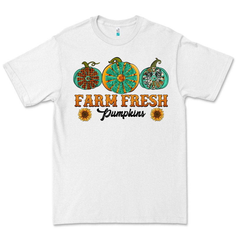 Orange Glitter Pumpkin Premium Tee by NancyCooperArtShop | Teevron