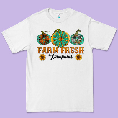 Orange Glitter Pumpkin Premium Tee Designed By Nancycooperartshop
