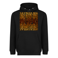 Black tiger seamless pattern Heavyweight Hoodie - BundleAndBundleShop