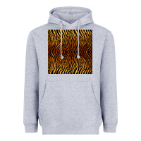Heather Grey tiger seamless pattern Heavyweight Hoodie - BundleAndBundleShop