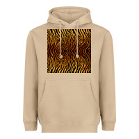 Mushroom tiger seamless pattern Heavyweight Hoodie - BundleAndBundleShop
