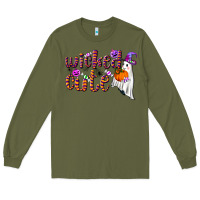 Army Green wicked cute Long Sleeve Tee - NancyCooperArtShop