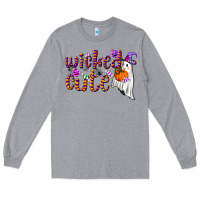Heather Grey wicked cute Long Sleeve Tee - NancyCooperArtShop