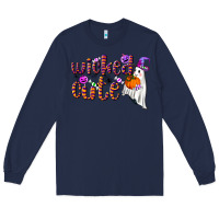 Navy wicked cute Long Sleeve Tee - NancyCooperArtShop