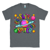Charcoal Heather safe space Classic Tee - Artiststas