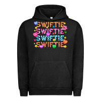 Pigment Black Swiftie Swiftie Valentines Urban Hoodie - CowhideDigitalArt