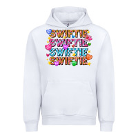 White Swiftie Swiftie Valentines Urban Hoodie - CowhideDigitalArt