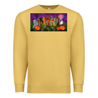 Antique Gold halloween mini license plate Premium Sweatshirt - BundleAndBundleShop