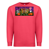 Cardinal halloween mini license plate Premium Sweatshirt - BundleAndBundleShop