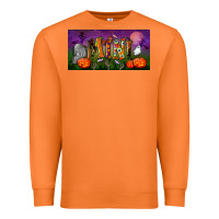 Carrot halloween mini license plate Premium Sweatshirt - BundleAndBundleShop