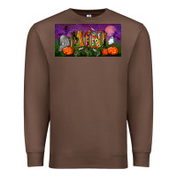 Chestnut halloween mini license plate Premium Sweatshirt - BundleAndBundleShop