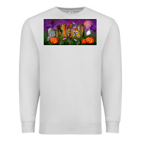 Dove Grey halloween mini license plate Premium Sweatshirt - BundleAndBundleShop