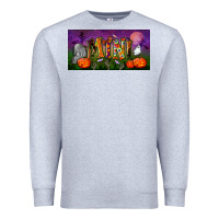 Heather Grey halloween mini license plate Premium Sweatshirt - BundleAndBundleShop