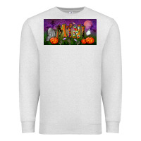 Oatmeal Heather halloween mini license plate Premium Sweatshirt - BundleAndBundleShop