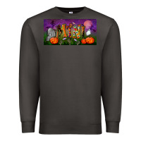 Smoke halloween mini license plate Premium Sweatshirt - BundleAndBundleShop