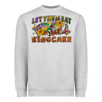 Let Them Eat King Cake Heavyweight Sweatshirt | Teevron