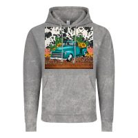 Cloud Rock western farm truck cactus and sunflowers Vintage Hoodie - Jasminsmagicworld