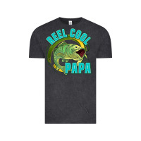 Vintage Black reel cool papa Vintage Tee - Jasminsmagicworld