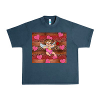 Midnight Navy valentine's day cupid heart Urban Heavy Tee - RanaPortraitStore