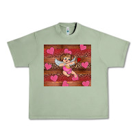 Oil Green valentine's day cupid heart Urban Heavy Tee - RanaPortraitStore