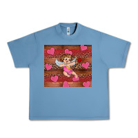 Pebble Blue valentine's day cupid heart Urban Heavy Tee - RanaPortraitStore