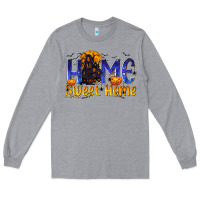 Heather Grey Home Sweet Home Long Sleeve Tee - texasbilliewilder