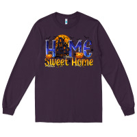 Plum Home Sweet Home Long Sleeve Tee - texasbilliewilder
