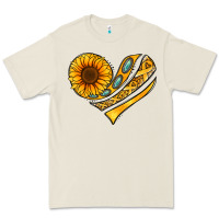 Bone Childhood Cancer Awareness heart Premium Tee - NancyCooperArtShop
