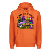 Carrot mardi gras hanging with my gnomies Premium Hoodie - FaDigitalArtStudio