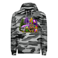 Slate Camo mardi gras hanging with my gnomies Premium Hoodie - FaDigitalArtStudio