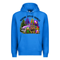 True Royal mardi gras hanging with my gnomies Premium Hoodie - FaDigitalArtStudio