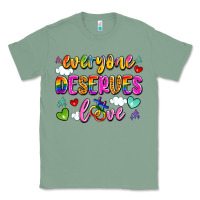 Sage everyone deserves love Classic Tee - Artiststas