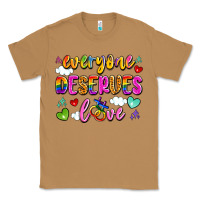 Toasted Coconut everyone deserves love Classic Tee - Artiststas