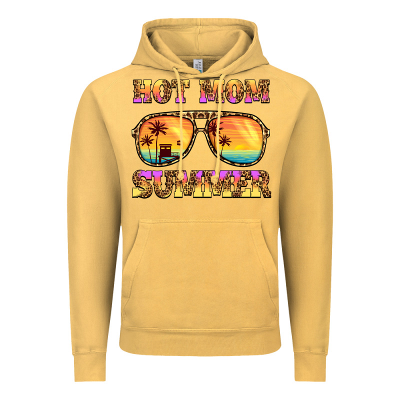Hot Mom Summer Vintage Hoodie by BarkalooDesign | Teevron