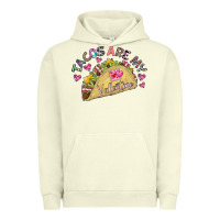 Pigment Pistachio Tacos Are My Valentine Urban Hoodie - CowhideDigitalArt