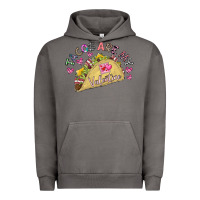 Pigment Tornado Tacos Are My Valentine Urban Hoodie - CowhideDigitalArt