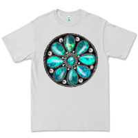 Dove Grey turquoise gemstone Premium Tee - JahusDesignShop