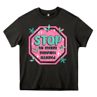 Asphalt stop no energy vampires allowed Heavy Core Tee - MaliasSmallBusiness