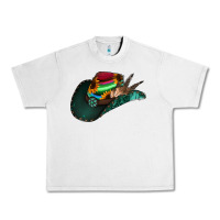Aztec Sunflower Cowboy Hat Urban Heavy Tee | Teevron