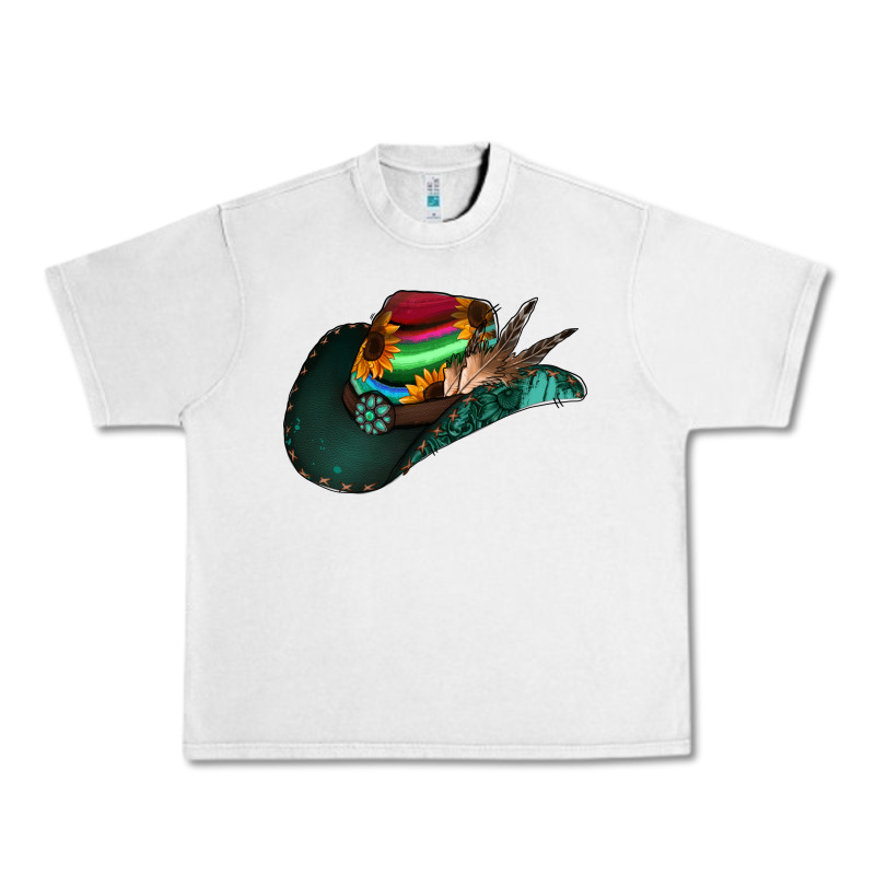 Aztec Sunflower Cowboy Hat Urban Heavy Tee by Bettercallsaul | Teevron