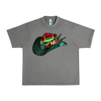 Tornado Aztec Sunflower Cowboy Hat Urban Heavy Tee - Bettercallsaul