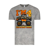 Cloud Rock i'm four this is how i roll monster truck birthday Vintage Tee - Jasminsmagicworld