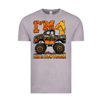 Vintage Zinc i'm four this is how i roll monster truck birthday Vintage Tee - Jasminsmagicworld
