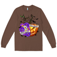 Chestnut Sorta Sweet Sorta Spooky Long Sleeve Tee - texasbilliewilder