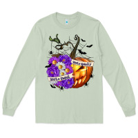Matcha Sorta Sweet Sorta Spooky Long Sleeve Tee - texasbilliewilder