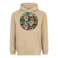 Mushroom hispanic heritage month round earrings 4 Heavyweight Hoodie - BundleAndBundleShop