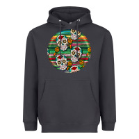 Smoke hispanic heritage month round earrings 4 Heavyweight Hoodie - BundleAndBundleShop