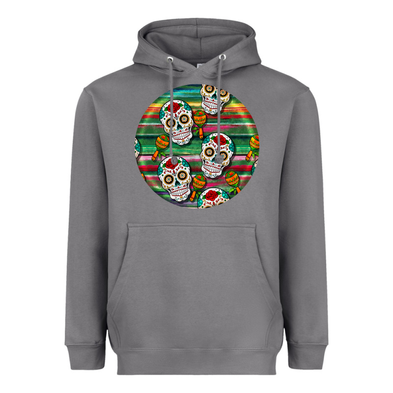 Hispanic Heritage Month Round Earrings 4 Heavyweight Hoodie by BundleAndBundleShop | Teevron