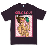 Plum self love is the best love Premium Tee - MaliasSmallBusiness