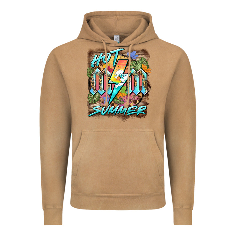 Hot Mom Summer Vintage Hoodie by BarkalooDesign | Teevron